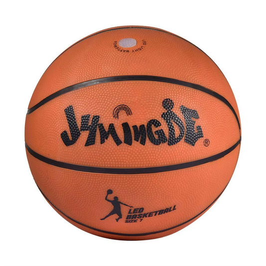 Light up Basketball High Brightness LED Growing Rubber Basketball for Training Freestyle Performances